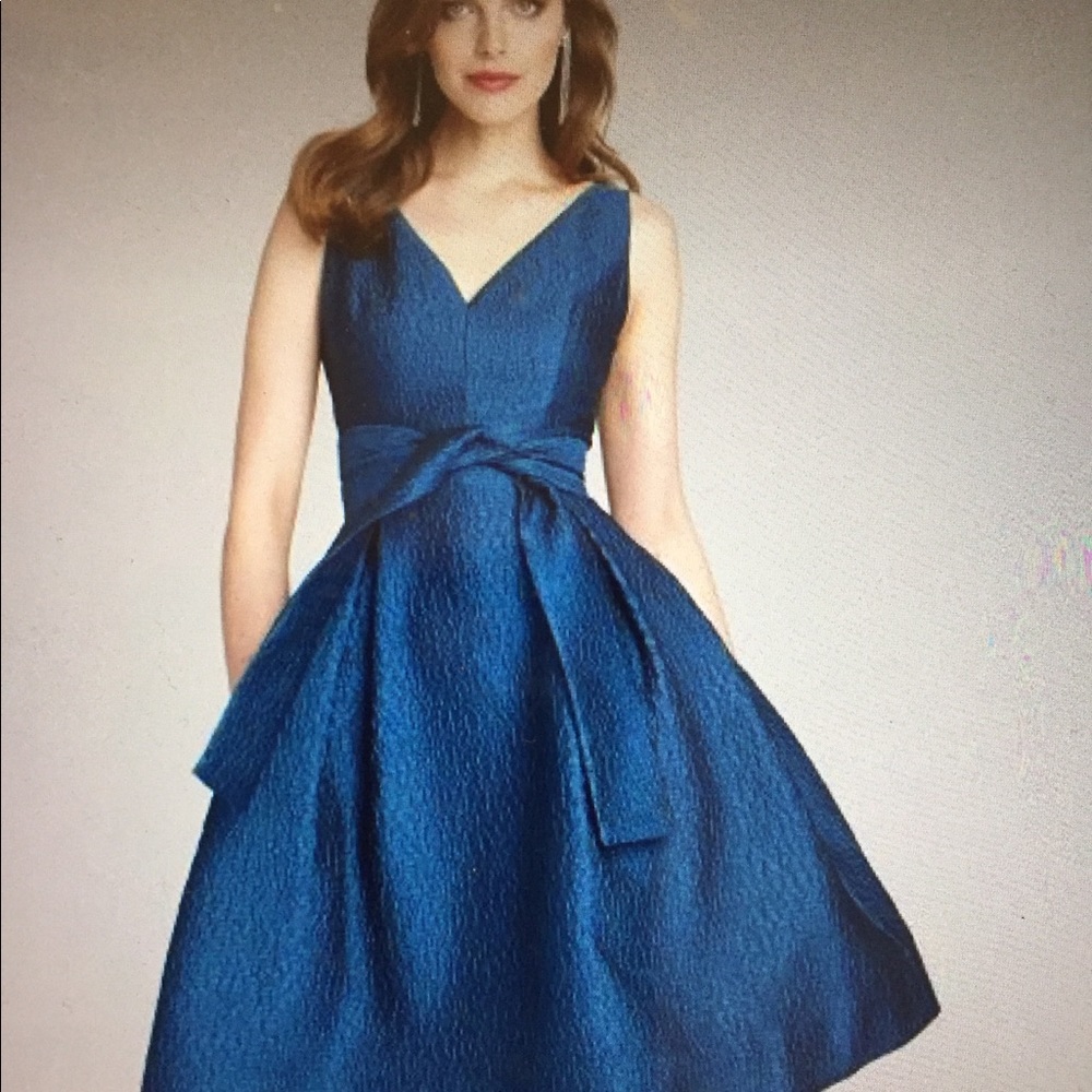 Peacock cocktail dress. Size 2